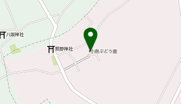 小島ぶどう園の地図画像