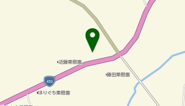矢野果樹園の地図画像