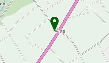 あべ農園の地図画像