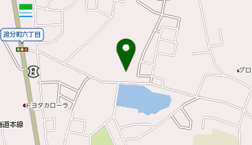 ぶどうとブルーベリーのおかの地図画像