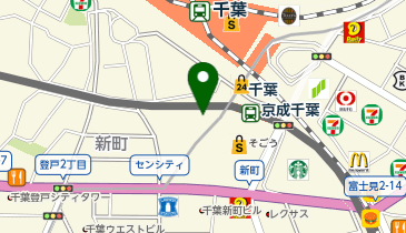 TRECENTI(トレセンテ) そごう千葉店の地図画像