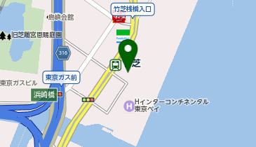 東海汽船株式会社の地図画像