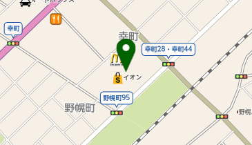 イオン札幌桑園店の地図画像