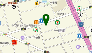 イオン仙台宮町店の地図画像