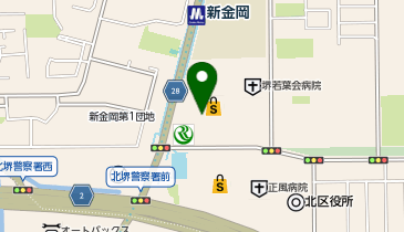 イオンスタイル新金岡の地図画像