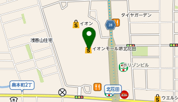 イオン堺北花田店の地図画像