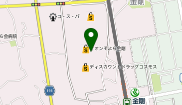 イオンスタイル金剛の地図画像
