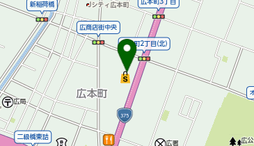 イオン広店の地図画像