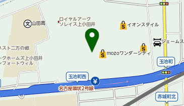 イオンスタイルワンダーシティの地図画像