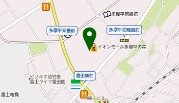 イオンスタイル多摩平の森の地図画像