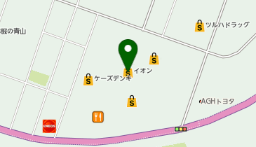 イオン滝川店の地図画像