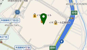 イオンスタイル広島府中の地図画像