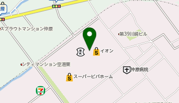 イオン福岡東店の地図画像