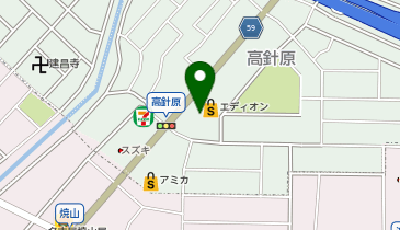 イオンスタイル高針原の地図画像