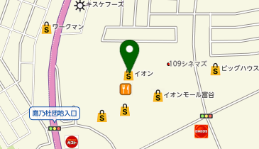 イオン富谷店の地図画像