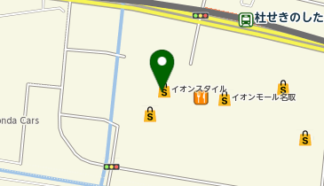 イオンスタイル名取の地図画像