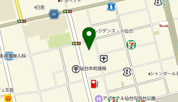 イオン仙台晩翠通店の地図画像