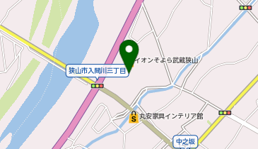 イオンスタイル武蔵狭山の地図画像