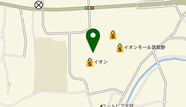 イオン筑紫野店の地図画像