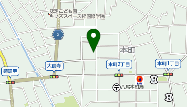 イオン八尾御坊前店の地図画像