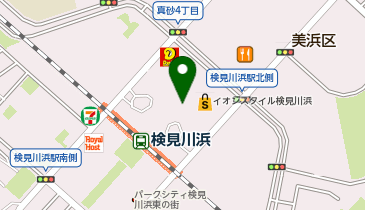 イオンスタイル検見川浜の地図画像