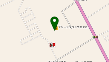 イオン八街店の地図画像