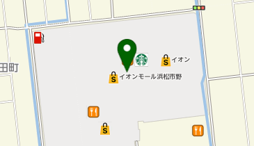 イオン浜松市野店の地図画像