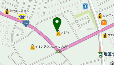 イオンスタイルユーカリが丘の地図画像