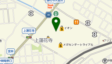 イオンなかま店の地図画像