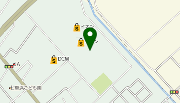 イオン上磯店の地図画像