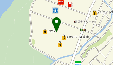 イオン富津店の地図画像