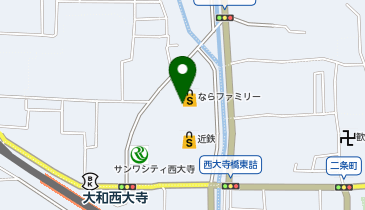 イオンスタイル奈良の地図画像