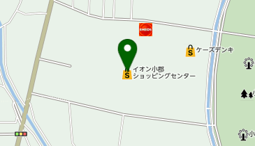 イオン小郡店の地図画像