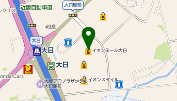 イオンスタイル大日の地図画像