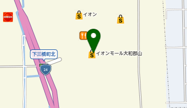 イオン大和郡山店の地図画像