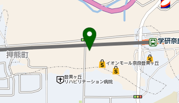 イオン登美ケ丘店の地図画像