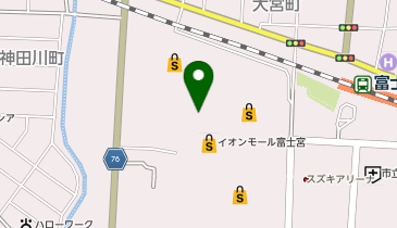 イオンスタイル富士宮の地図画像