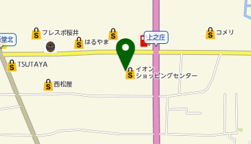 イオン桜井店の地図画像