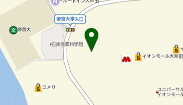 イオン大牟田店の地図画像