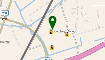 イオン大木店の地図画像
