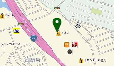 イオン直方店の地図画像