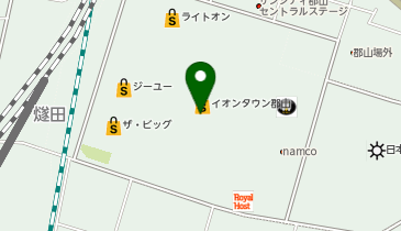 イオン郡山店の地図画像