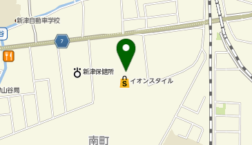 イオンスタイル新津の地図画像
