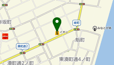 イオン湊町店の地図画像