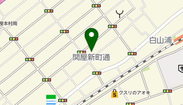 イオン関屋店の地図画像