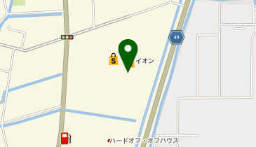 イオン佐賀店の地図画像