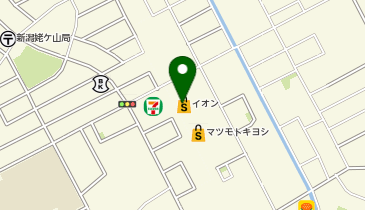 イオン山二ツ店の地図画像