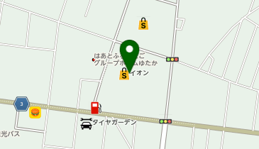 イオン新潟東店の地図画像