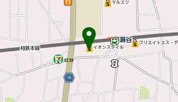 イオンスタイル横浜瀬谷の地図画像