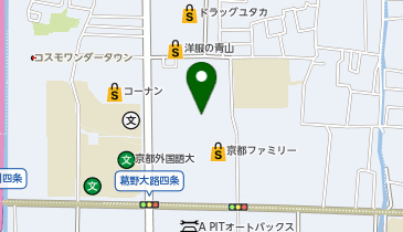 イオン京都西店の地図画像